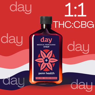 Shop DAY - 1:1 THC:CBG - Vanilla (5mg CBG & 5mg THC per 5ml