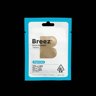 Breez: Extra Strength Nighttime Tablets