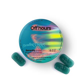 Paradise Cooler - Serenity [10pk] (20mg CBD/100mg THC/10mg CBN) by Off Hours