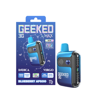 Geeked 3G Disposable by MKX | Blueberry Afgoo by MKX Oil Co.
