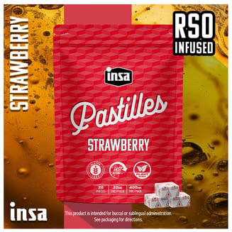 Strawberry [20pk] (400mg) by Insa