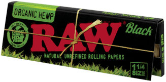 Black Organic Hemp 1 1/4
