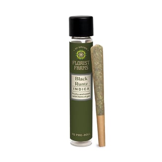 Black Runtz [1g] by Florist Farms