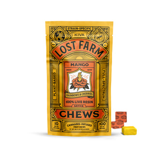 Mango x Rainbows & Cherries [10pk] (100mg) by Lost Farm