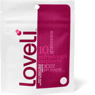 Raspberry [10pk] (100mg) by Loveli