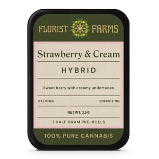 Strawberry & Cream [.5g] by Florist Farms