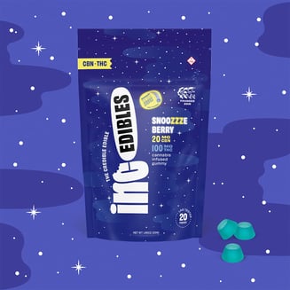 inc.edibles 20 Pack Snoozzzeberry THC/CBN Gummies 00939 by (inc)edibles