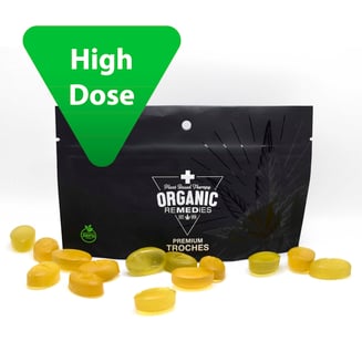 100mg THC Limeade ACGO [15pk] (100mg each/1500mg total) by Organic Remedies