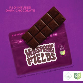 Dark Chocolate (100mg) by Wellspring Fields