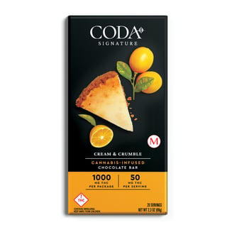 Cream & Crumble [20pk] (1000mg THC) by Coda Signature