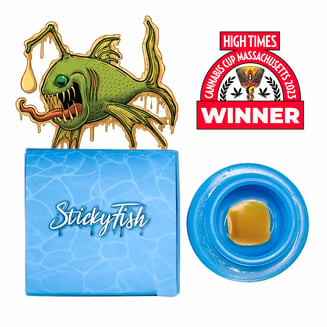 Apple Tartz Sticky Fish Live Resin Budder by Sticky Fish