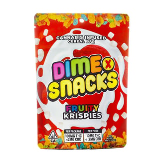 Fruity Krispies (100mg) by Dime Snacks