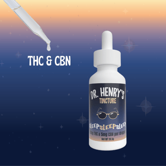 10:5 THC:CBN Sleep Elderberry [1oz] (200mg THC/100mg CBN) by Dr. Henry's