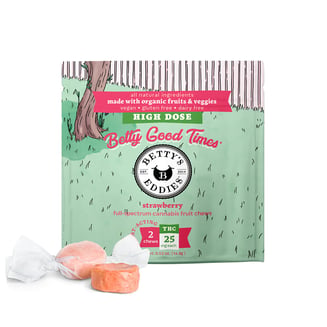 Anytime Betty's - Strawberry [2pk] (50mg THC) by Betty's Eddies