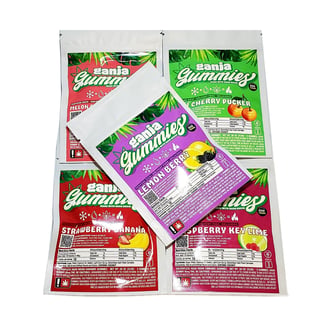 Raspberry Keylime (50mg) by Ganja Gummies