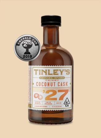 Coconut Cask [12.7oz] (43mg) by The Tinley Collective