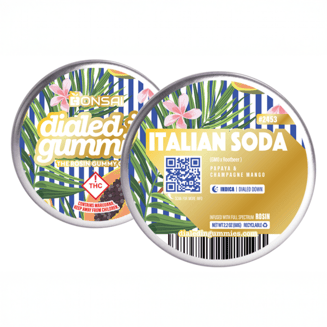 100mg - Italian Soda - Rosin Gummies (10pk) by Dialed In Gummies