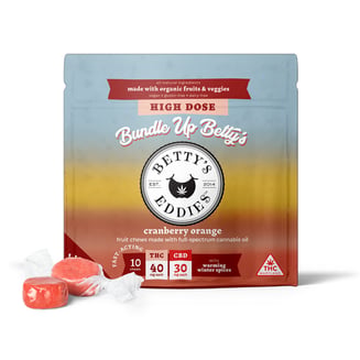 Bundle Up Betty’s - Cranberry Orange [10pk] (300mg CBD/400mg THC) by Betty's Eddies