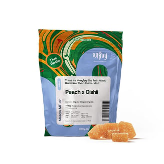 Peach x Oishii [10pk] (100mg) by MFNY