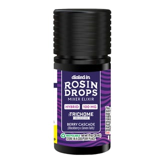 100mg - Berry Cascade - Rosin Drops by Dialed In Gummies