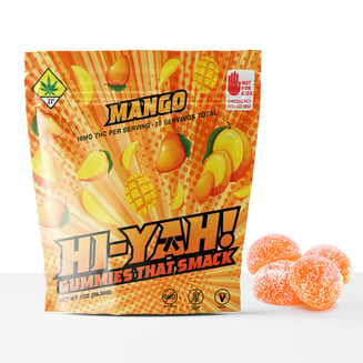 Mango Rosin Gummies (100mg THC) by HI-YAH
