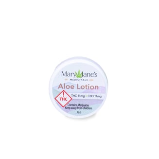 1:1 Aloe Lotion (11mg CBD/11mg THC) by Mary Jane's Medicinals