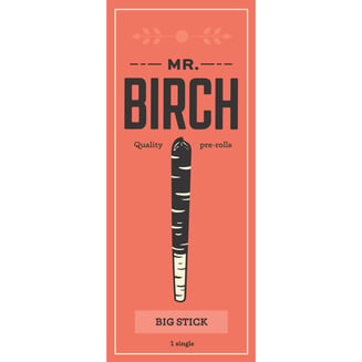 Big Stick-IX | Mr. Birch | Double Sour Grape | 1 g | 1 ct by Mr. Birch