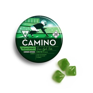 'Team Spirit' Green Apple State [20pk] (200mg) by Camino