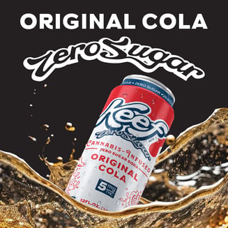 Original Cola Zero Sugar (25mg) by Keef