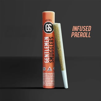 GENTLEMEN SMUGGLERS - HOT DONNA - DIAMOND DUSTER INFUSED PREROLL - [1G] - HYBRID