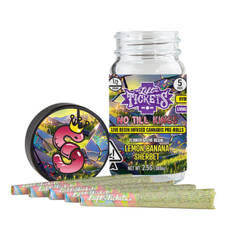 Lift Tickets — Lemon Banana Sherbet