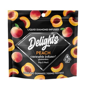 Delights: Peach [10pk] (100mg)
