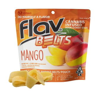 Mango Belt (10 piece 100mg bag) by Flav