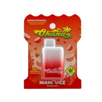 2 Gram 1:1 Miami Vice [1000mg CBD/1000mg THC] by Ohana