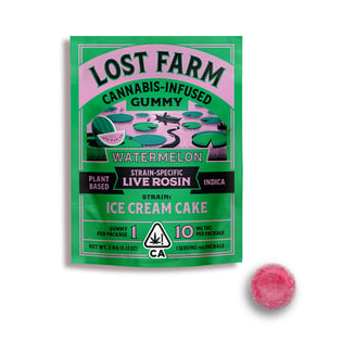 Watermelon x Ice Cream Cake [1pk] (10mg) by Lost Farm