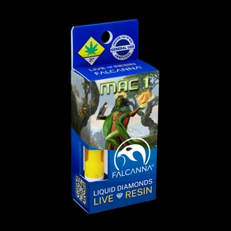 Pineapples in Space Live Resin Cartridge by Falcanna