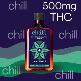 Chill - Elderberry [250ml] [500mg] by Penn Health