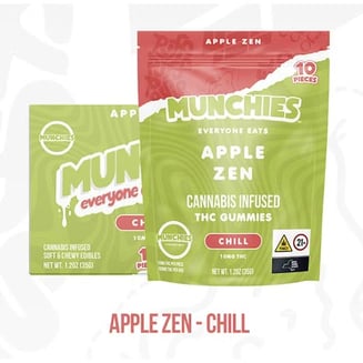 Apple Zen [10pk] (100mg) by Munchies