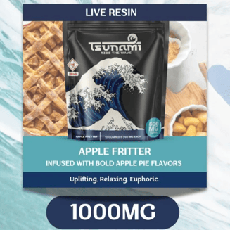 Apple Fritter [10pk] (1000mg) by Tsunami Canna