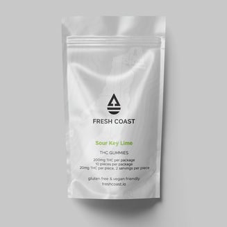 Key Lime [10pk] (200mg) by Fresh Coast