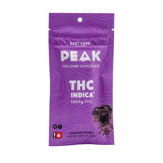 East Fork Cultivars: Dark Chocolate - Indica (100mg)