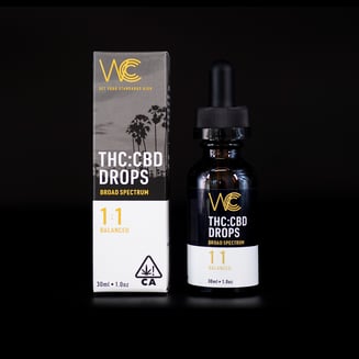 1:1 Tincture [30ml] (500mg CBD/500mg THC) by West Coast Cannabis Club