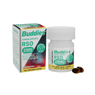 Buddies Brand: 25mg Sativa [40ct] (1000mg)