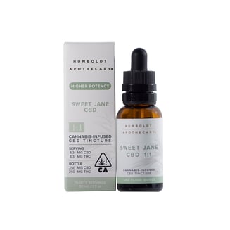 1:1 Sweet Jane [30ml] (250 mg CBD/250 mg THC) by Humboldt Apothecary