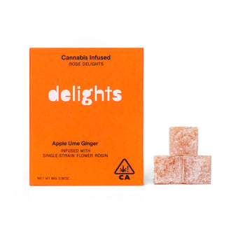 Apple Ume Ginger - Scooby Snacks, Indica (100mg) by Rose Delights