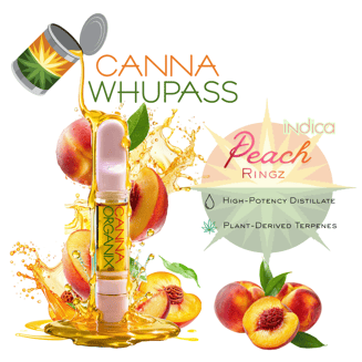 Peach Ringz by Canna Whupass