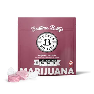 Bedtime Betty's - Raspberry Creme [2pk] (100mg THC/40mg CBD/10mg CBN) by Betty's Eddies