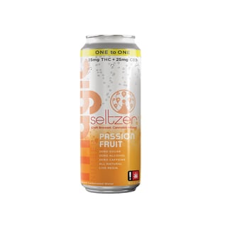 Passion Fruit Seltzer (50mg Live Resin) by Magic Number
