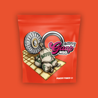 Savvy Guap RSO Peachy Punch 1:1 CBD:THC H 27418 by Savvy