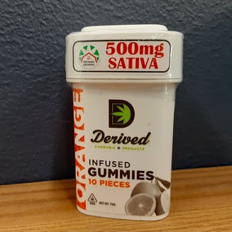 Orange - Sativa [10pk] (500mg) by Derived